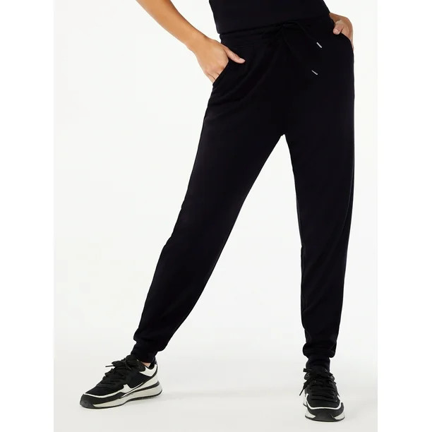 Love & Sports Women's Baby Rib Pants | Walmart (US)