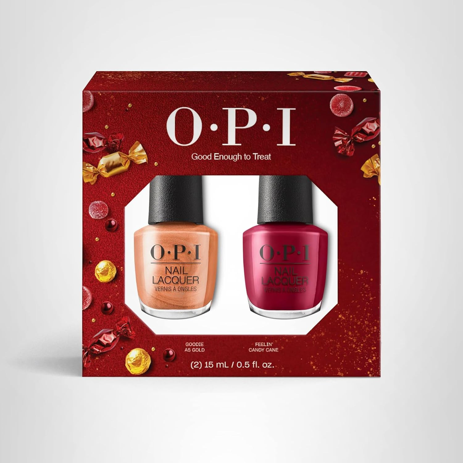 OPI Nail Lacquer Holiday 2025 | Opaque Crème & Shimmer Nail Polish Shades | Fast Drying, Streak ... | Amazon (US)