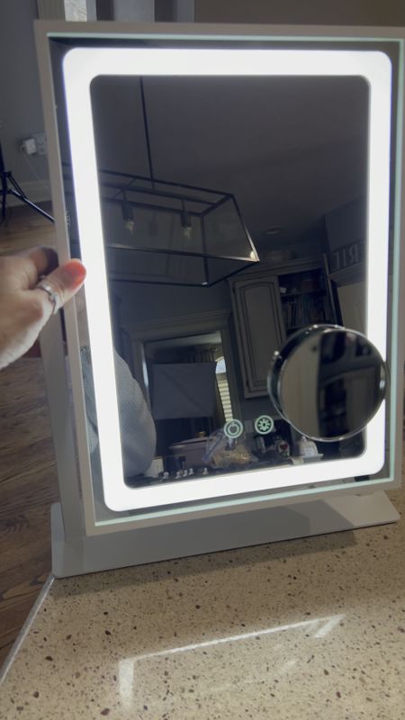 Love this vanity mirror 🪞 perfect for getting ready or unready! Perfect for those teens too or any #CrazyBusyMama 

#LTKfindsunder50 #LTKbeauty #LTKMostLoved