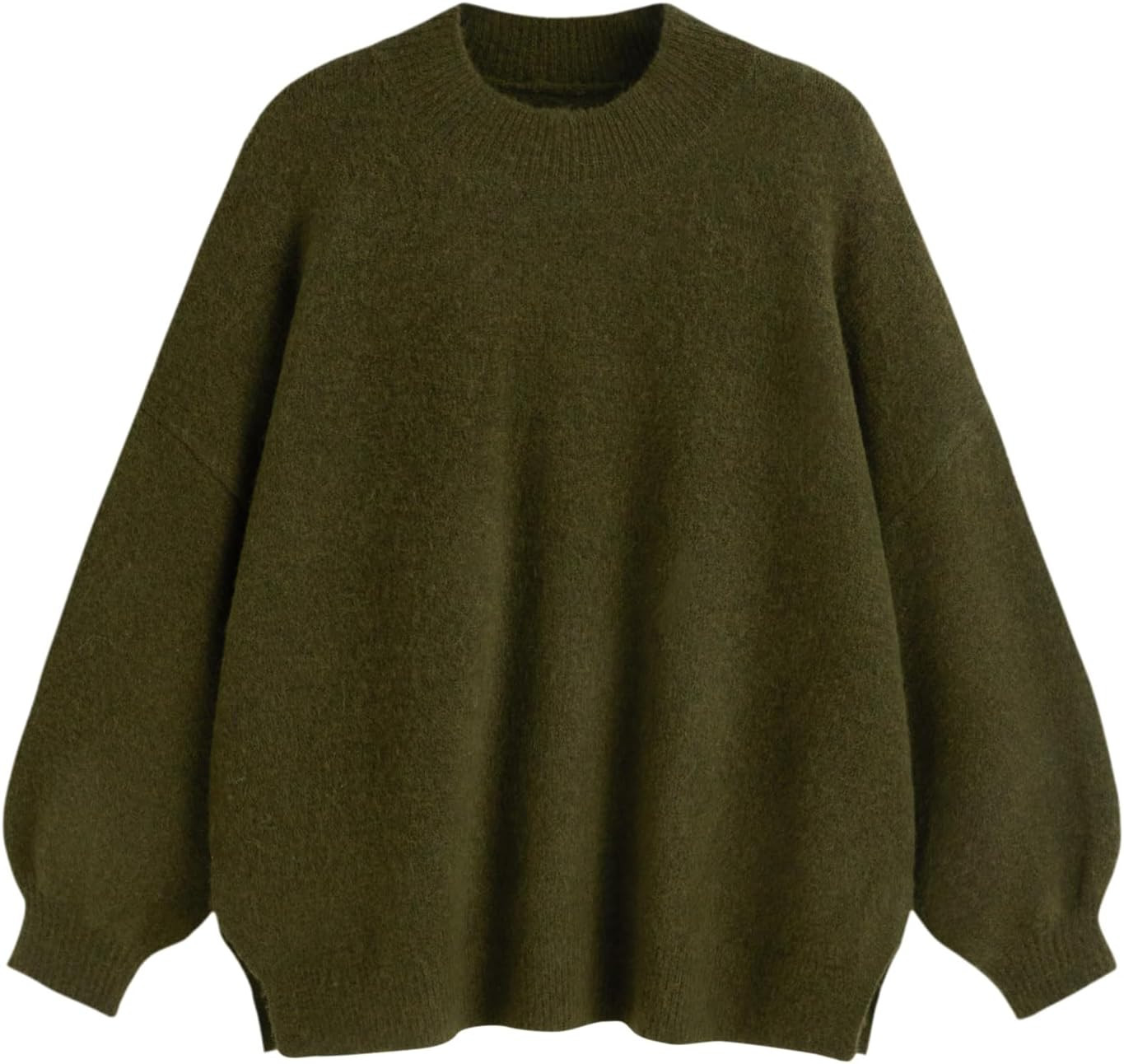 CIDER Womens Wool Blend Oversized Knit Sweater Pullover | Amazon (US)