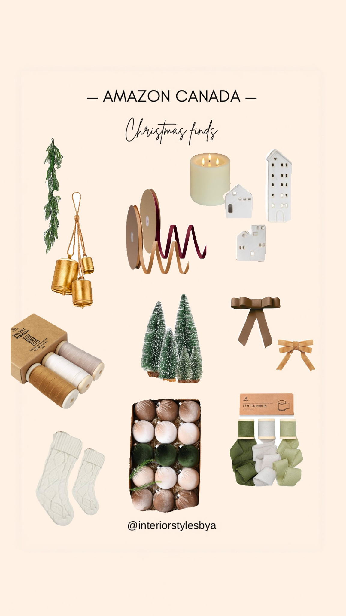 Affordable holiday finds from Amazon Canada linked here 🤍

Amazon Canada | Christmas | Christmas decor | holiday finds



#LTKstyletip #LTKcanada #LTKsale