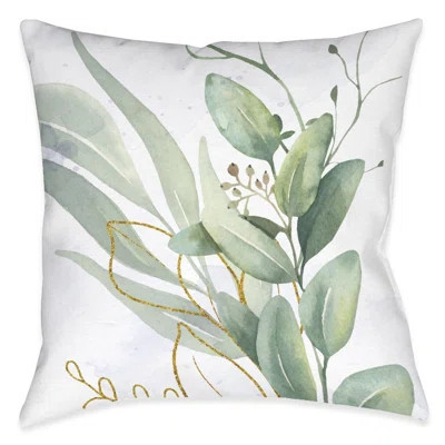 Green Gables Blooms Indoor Decorative Pillow | Wayfair North America