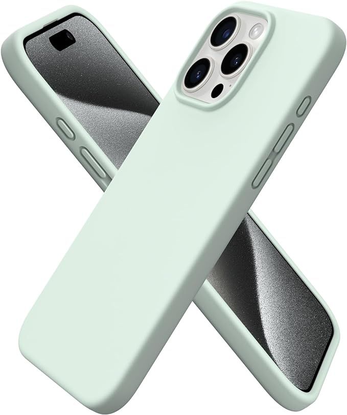 ORNARTO Compatible with iPhone 15 Pro Max Case 6.7", Slim Liquid Silicone 3 Layers Soft Gel Rubbe... | Amazon (US)