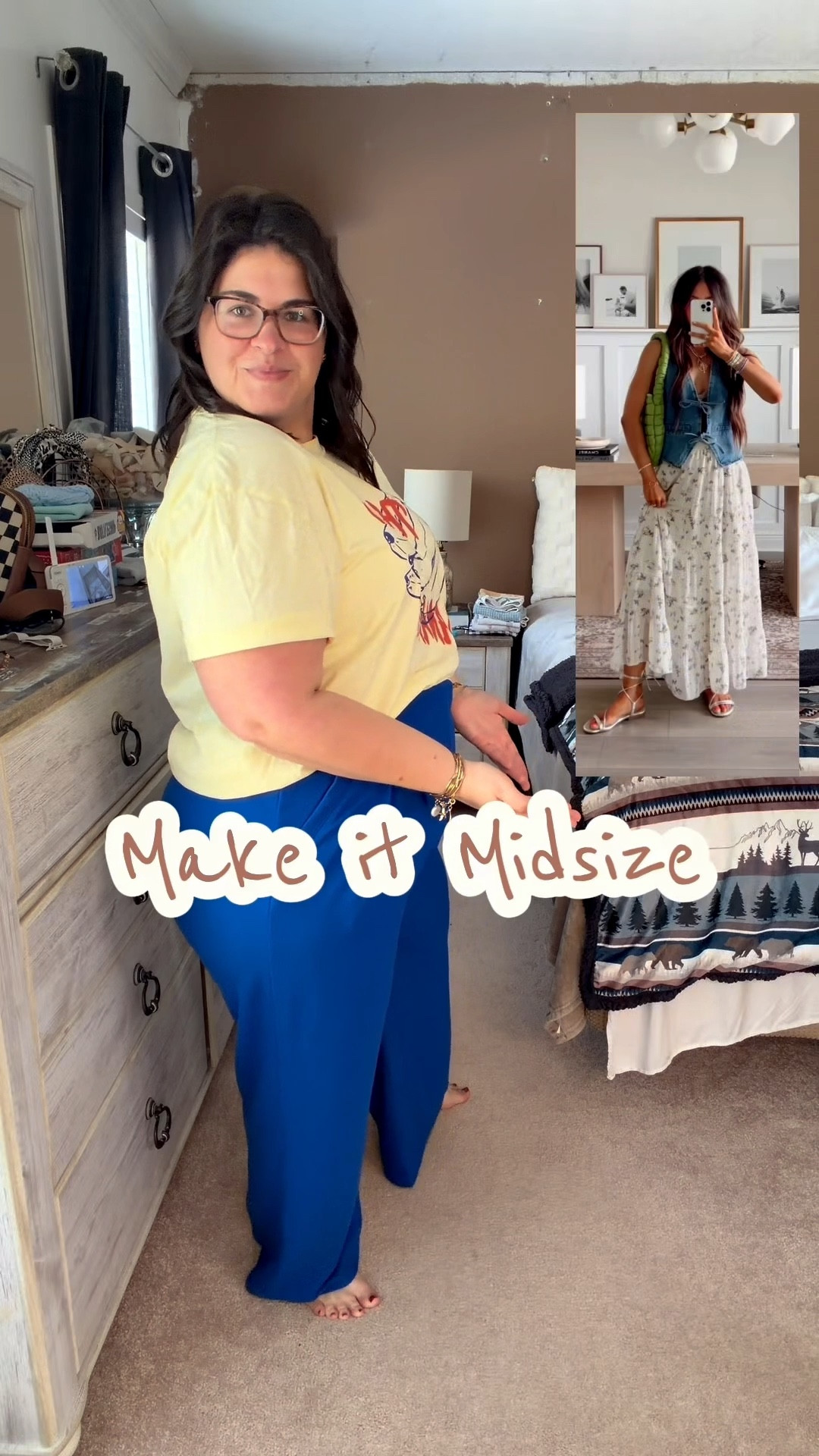 Easy spring outfit you’ll actually wear 🌼
Flowy skirt + denim top = comfy, breathable, and cute without trying too hard. Perfect for school drop-offs, errands, or feeling like a human again. 

#LTKMidsize #LTKmomlife #LTKootd
