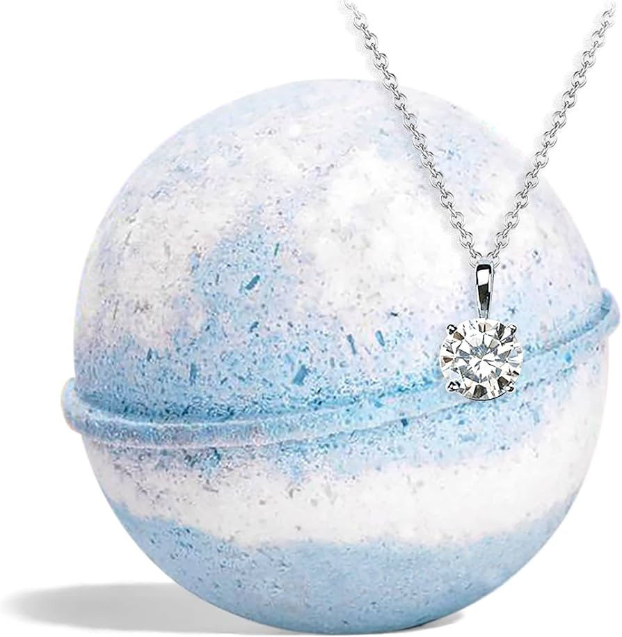 Ivy & Bauble Handmade Fresh Scent Bath Bombs with Surprise Necklace Gift for Women | Made in USA ... | Amazon (US)