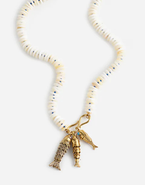 Beaded Fish Statement Necklace | Madewell | Madewell