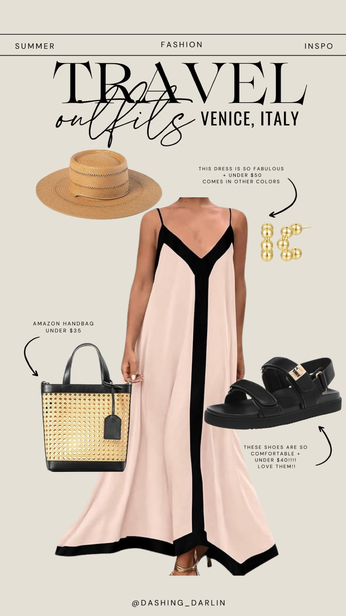 Day two outfit was so perfect for exploring Venice!! So comfy + affordable too!! Everything is from Amazon!! 

#amazonfashion #amazonfinds #amazonstyle #summerdress #summeroutfit #italyoutfit #traveloutfit 

#LTKOver40 #LTKTravel #LTKStyleTip