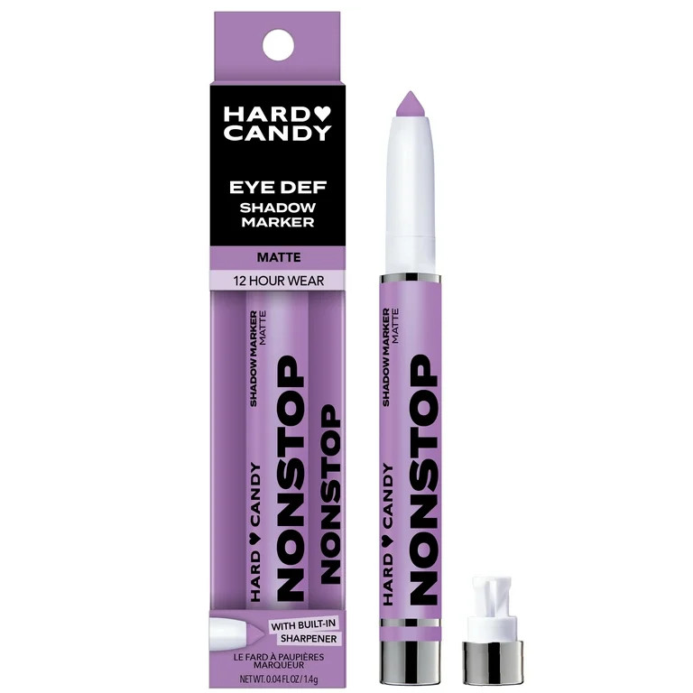 Hard Candy Eye Def Eyeshadow Stick, Matte, Creamy, Blendable Color. Purple | Walmart (US)