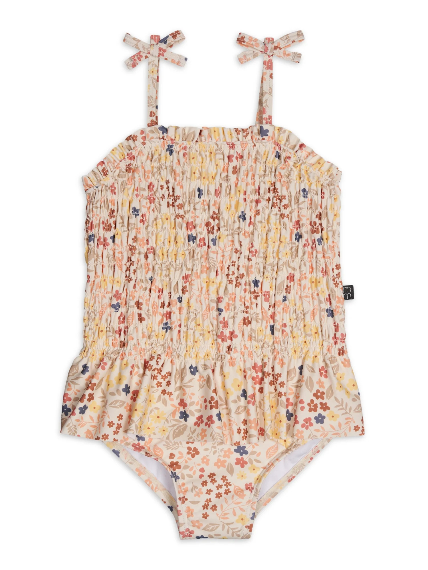 Modern Moments by Gerber Baby and Toddler Girl Smocked Swimsuit, Sizes 12M- 5T | Walmart (US)