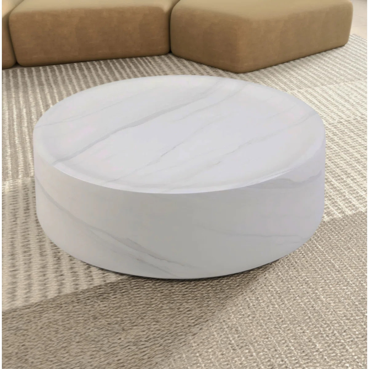 Round Modern Coffee Table | Wayfair North America