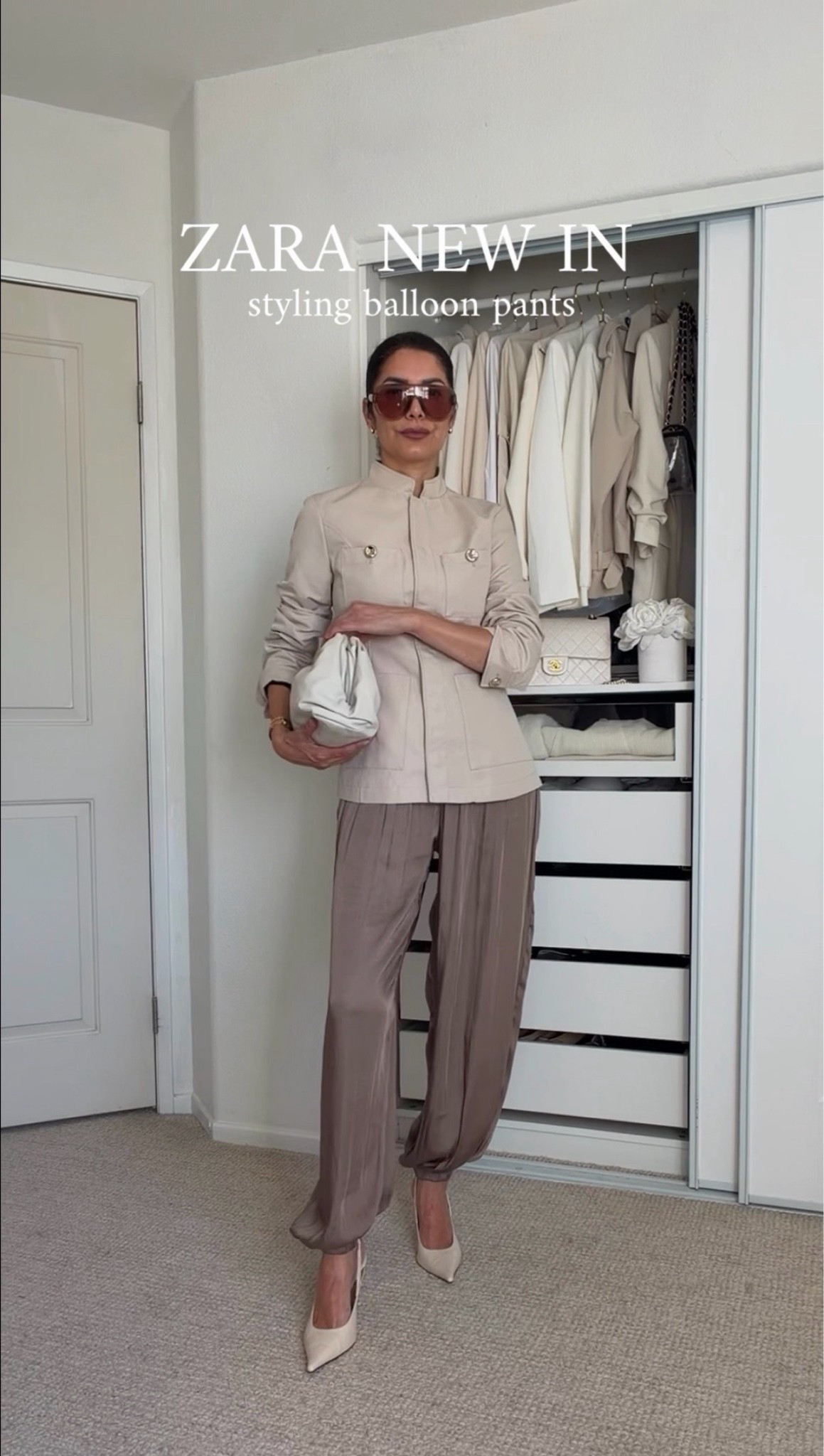 ZARA NEW IN 🤎 Styling satin balloon pants

These Zara satin balloon pants are such a statement piece for fall. The volume and satin finish make them feel elevated, but they’re surprisingly easy to style. I created 4 different outfit ideas to show how versatile they can be—from effortless everyday looks to something more polished and dressed up. 🍂

I’m wearing size XS.

➫ MY BODY MEASUREMENTS FOR YOUR REFERENCE
Bra: 32C (81 cm) | Waist: 26” (66 cm) | Hips: 38” (96.5 cm) | Height: 5’7” (170 cm)
@Zara 
Zara New In | Zara satin balloon pants | satin balloon pants outfit | Zara balloon pants | how to style balloon pants | satin pants outfit | Zara fall outfits | autumn outfit ideas | elevated casual outfits | chic fall style | Zara outfit ideas | fashion over 40 | fashion over 50

#ZaraNewIn #BalloonPants #FallOutfits #LTKStyle

#LTKSeasonal #LTKOver40 #LTKootd