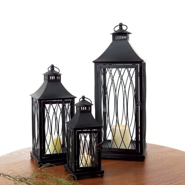 3 Piece Metal Lantern Set | Wayfair North America