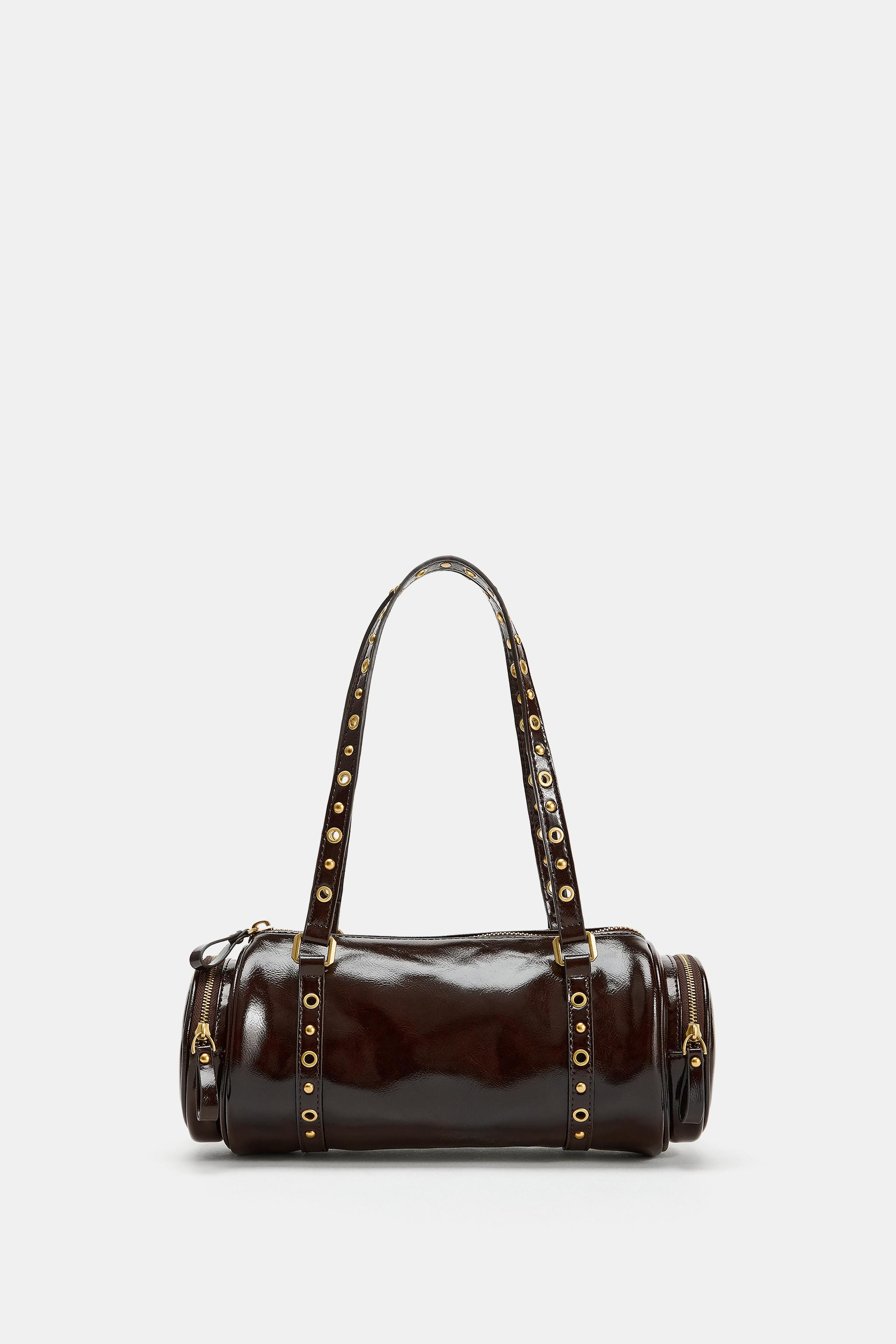 METALLIC HANDLE HANDBAG | Zara UK