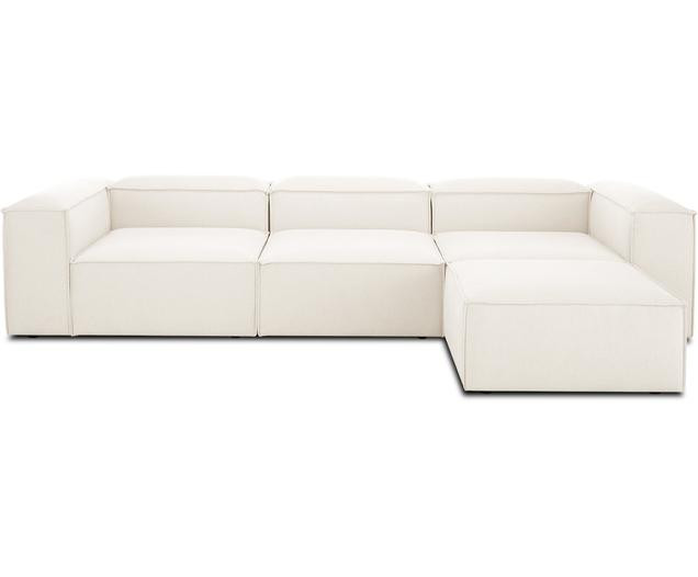 Modulares Sofa Lennon (4-Sitzer) mit Hocker | Westwing EU