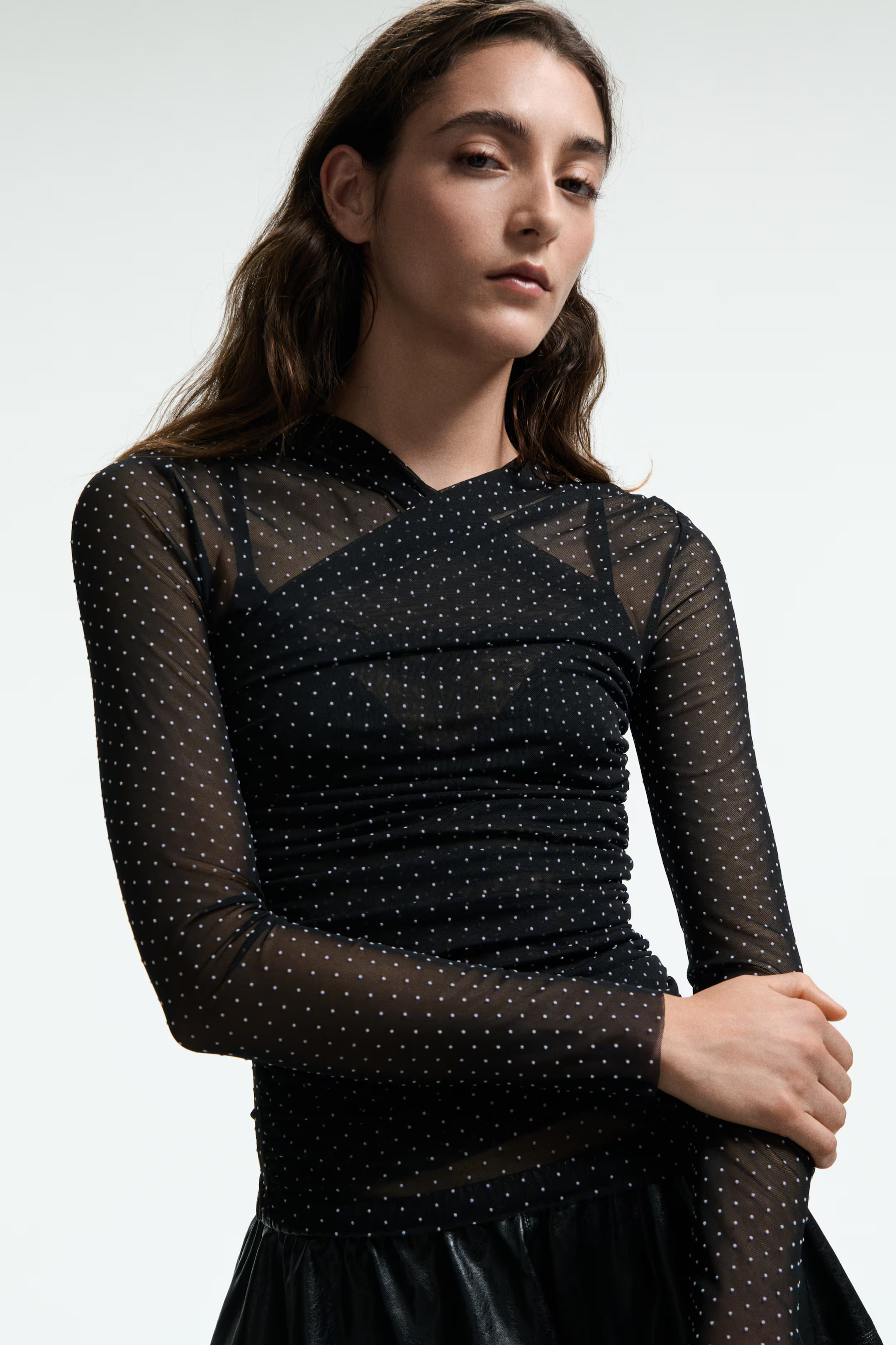 Plumeti mesh top | H&M (UK, MY, IN, SG, PH, TW, HK)