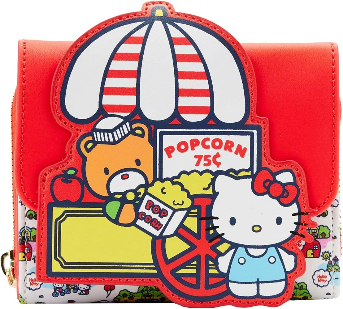 Loungefly Hello Kitty & Friends Carnival Flap Wallet Standard | Amazon (US)