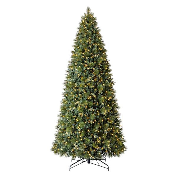(D3) Pre-Lit LED Mixed Needle Pine Christmas Tree, 12' | At Home