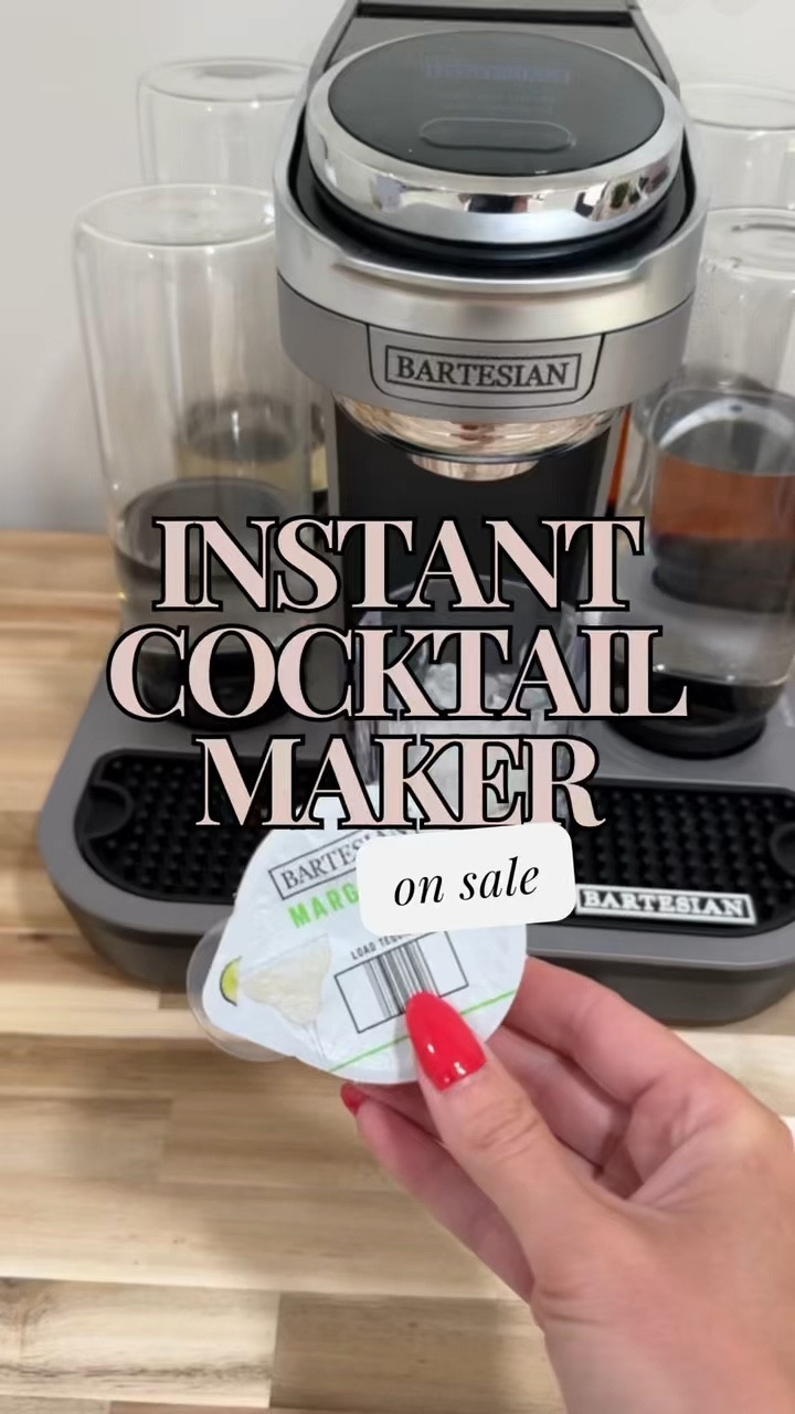The best instant cocktail maker! 
Use code SAVEBIG
