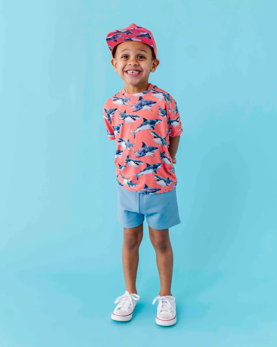 Jaws Dropping T-Shirt & Shorts Set | Bums & Roses