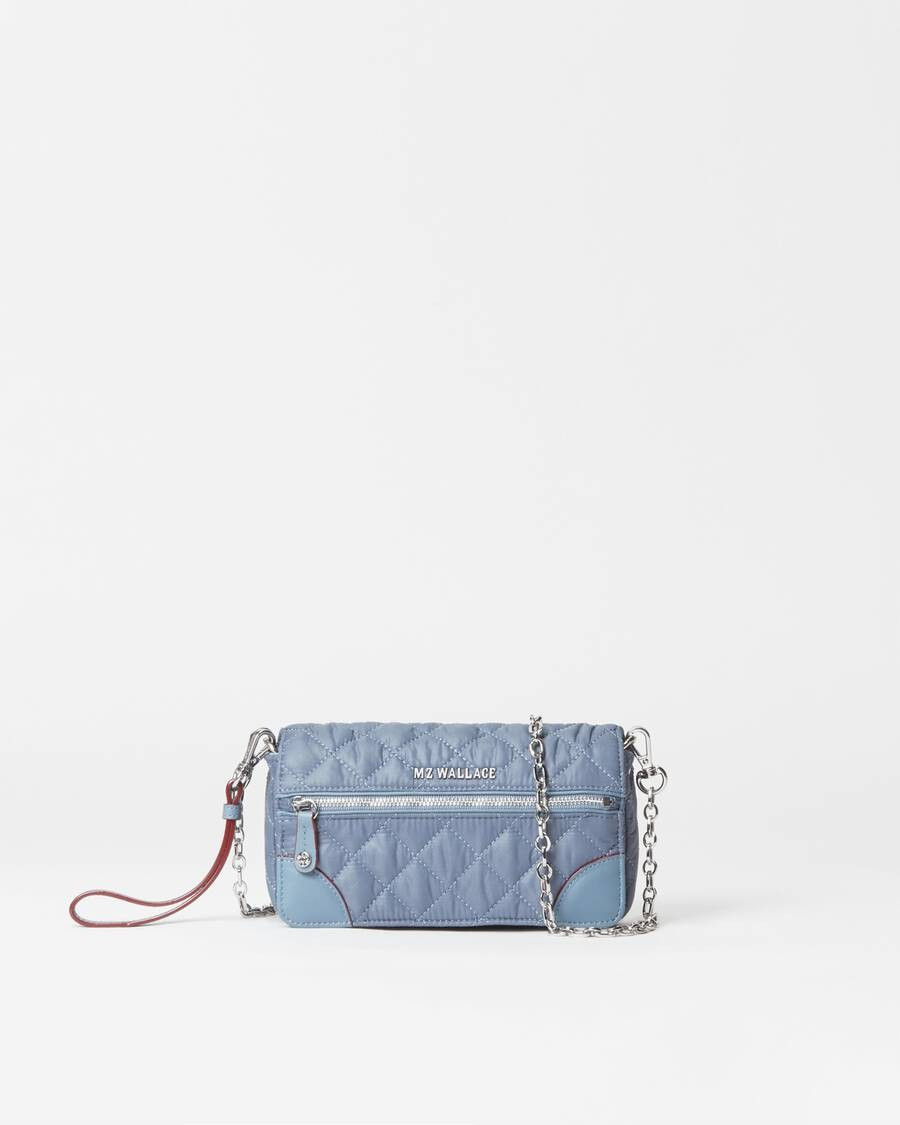MZ Wallace Coastal Blue Crosby Convertible Wristlet | MZ Wallace | MZ Wallace | MZ Wallace