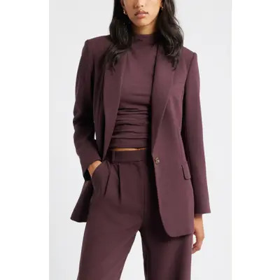 Open Edit The Icon Blazer in Black at Nordstrom, Size X-Small | Nordstrom