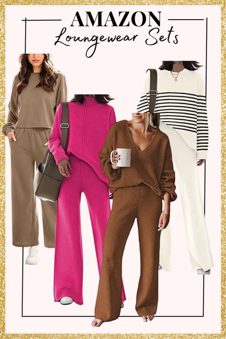 Loungewear sets
Matching sets
Casual chic outfits 

#LTKunder50 #LTKstyletip #LTKworkwear
