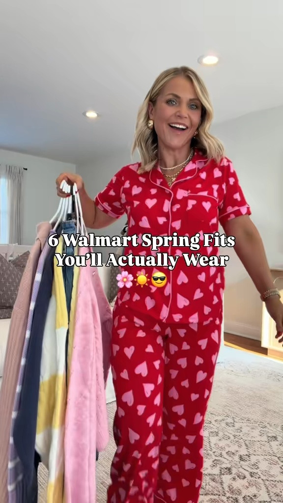 Walmart Spring Outfits🌸
These outfits are all so cute and the quality is even better! The Sofia jeans are a must, best quality jeans for the price and they are so flattering!👏

Walmart finds, Walmart fashion, spring outfits, spring style, spring outfit inspo, petite style, midsize fashion, Walmart jeans, barrel leg jeans, Sofia jeans, Walmart new arrivals 

#LTKMidsize #LTKPetite #LTKSeasonal