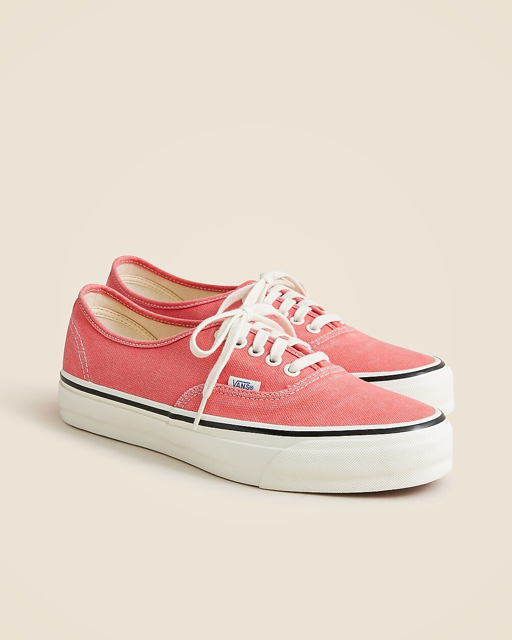 Vans® Premium Authentic unisex sneakers in washed canvas | J. Crew US