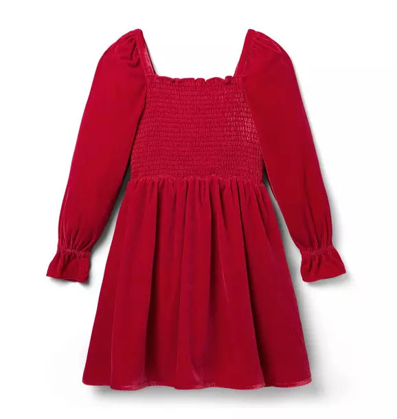 The Velvet Smocked Dress | Janie and Jack