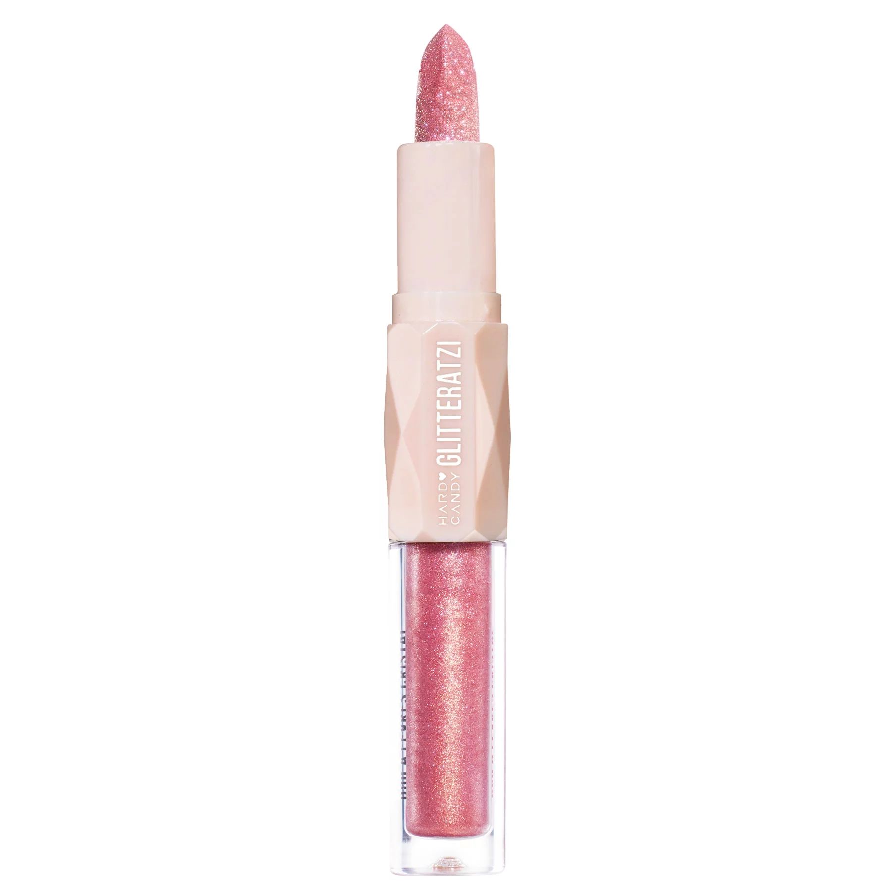 Hard Candy Glitteratzi Lip Duo, Dream Queen, Glitter Lip Gloss + Lipstick | Walmart (US)
