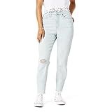 Signature by Levi Strauss & Co. Gold Label Juniors Mom Jeans | Amazon (US)