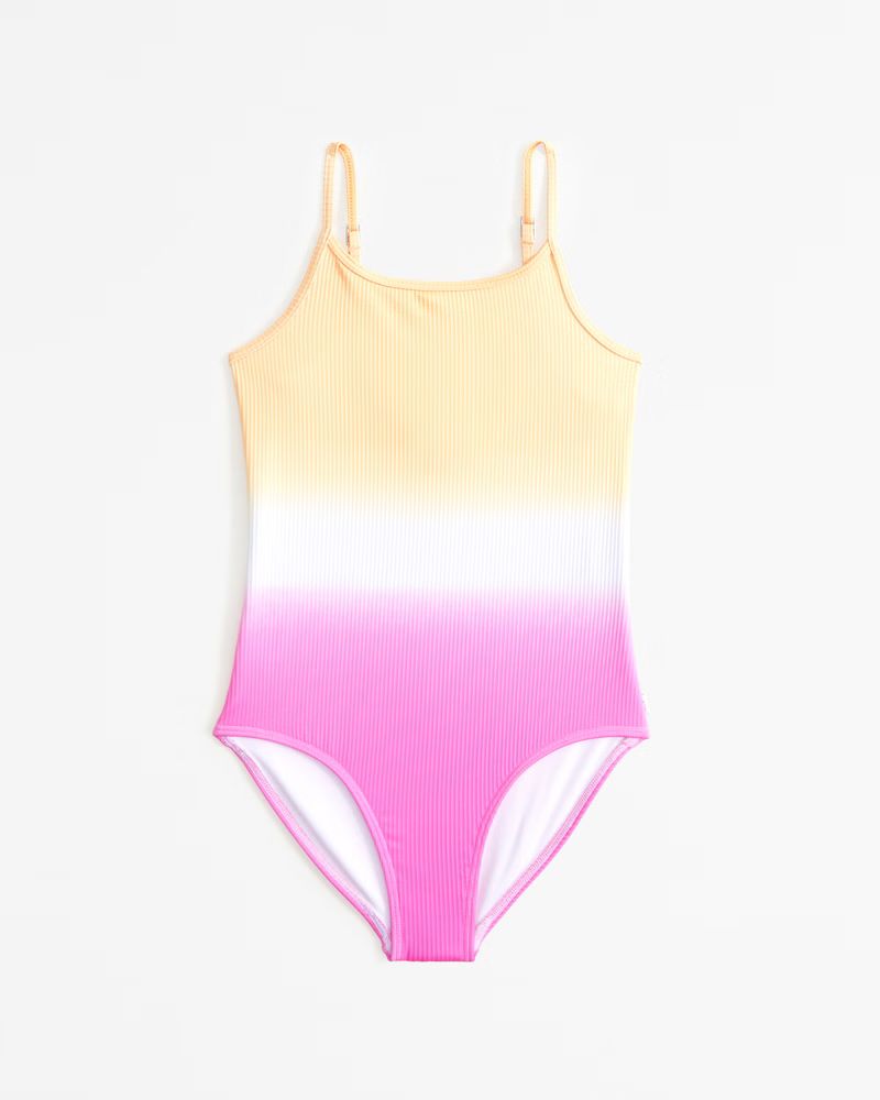 girls scoopneck one-piece swimsuit | girls | Abercrombie.com | Abercrombie & Fitch (US)