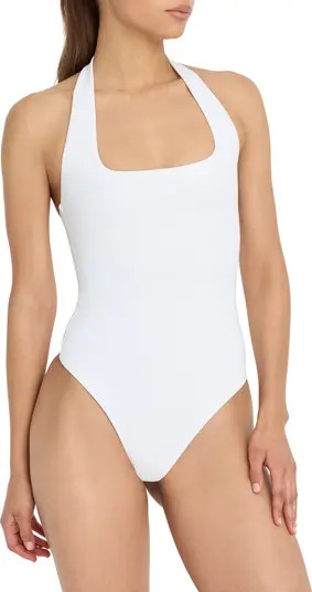 Sculpt Halter Square Bodysuit | Nordstrom