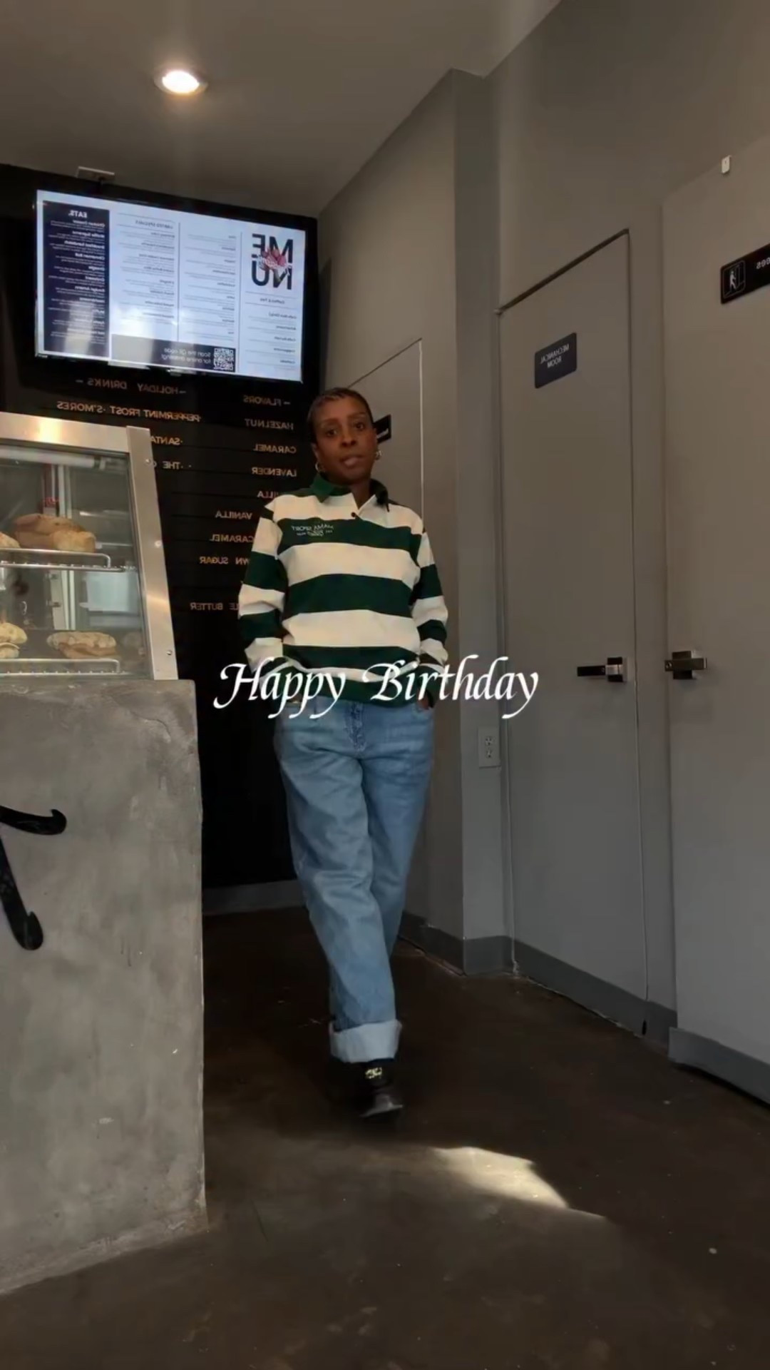 Matcha match the fit 🍵 birthday lit 🎉 Mama Sport Club drip. Hat=gift. Bars.😆
.
.
.
.
God I thank you for all that you have done, all that you’re doing and all that you will do to come. Store is open. Shop the hat. Rugby dropping March. HAPPY BIRTHDAY TO ME.🥳