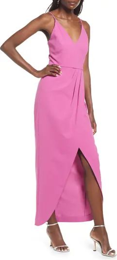 The Ines V-Neck Tulip Gown | Nordstrom