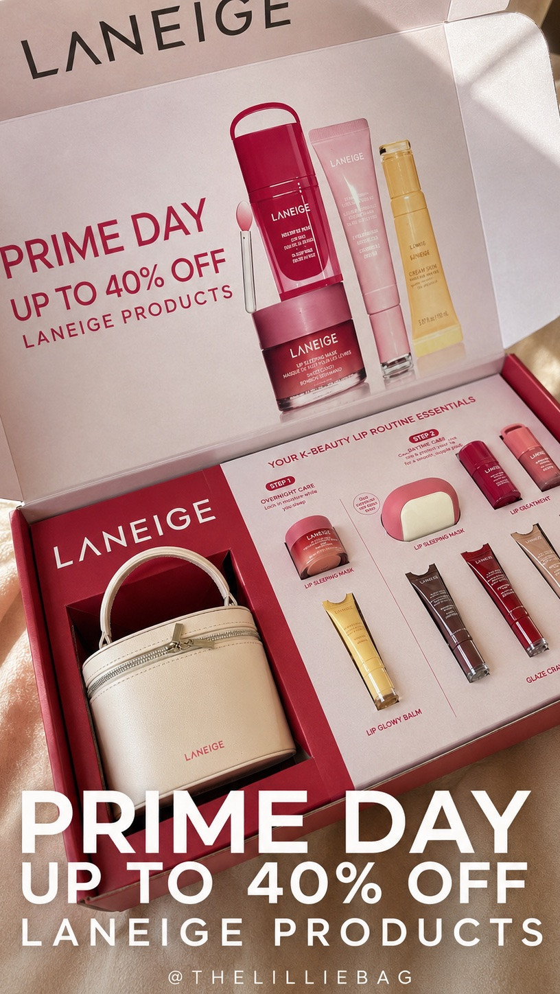 Prime Day beauty favorite 🤍

Laneige is up to 40% off for Prime Day — including some of their most-loved lip care essentials.

A sale I never skip. Shop before your favorites sell out.

Beauty. Prime day.

#LTKBeauty #LTKSaleAlert
