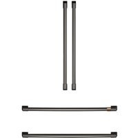 Cafe CAFÉ™ Refrigeration Handle Kit - Brushed Black | CXQB4H4PNBT | Cafe Appliances (US)