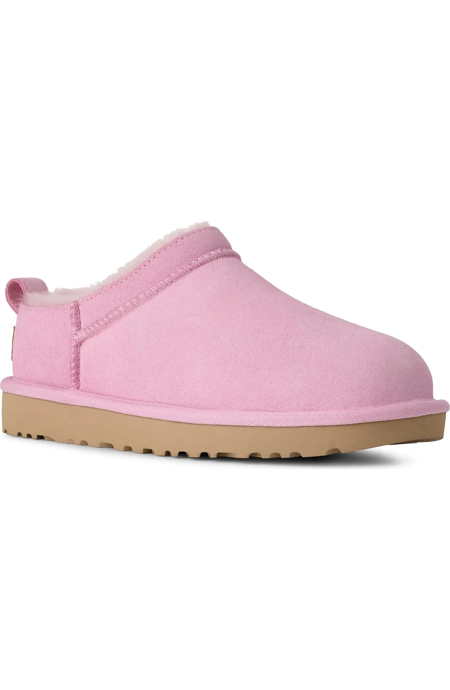Classic Micro Genuine Shearling Lined Slip-On (Women) | Nordstrom
