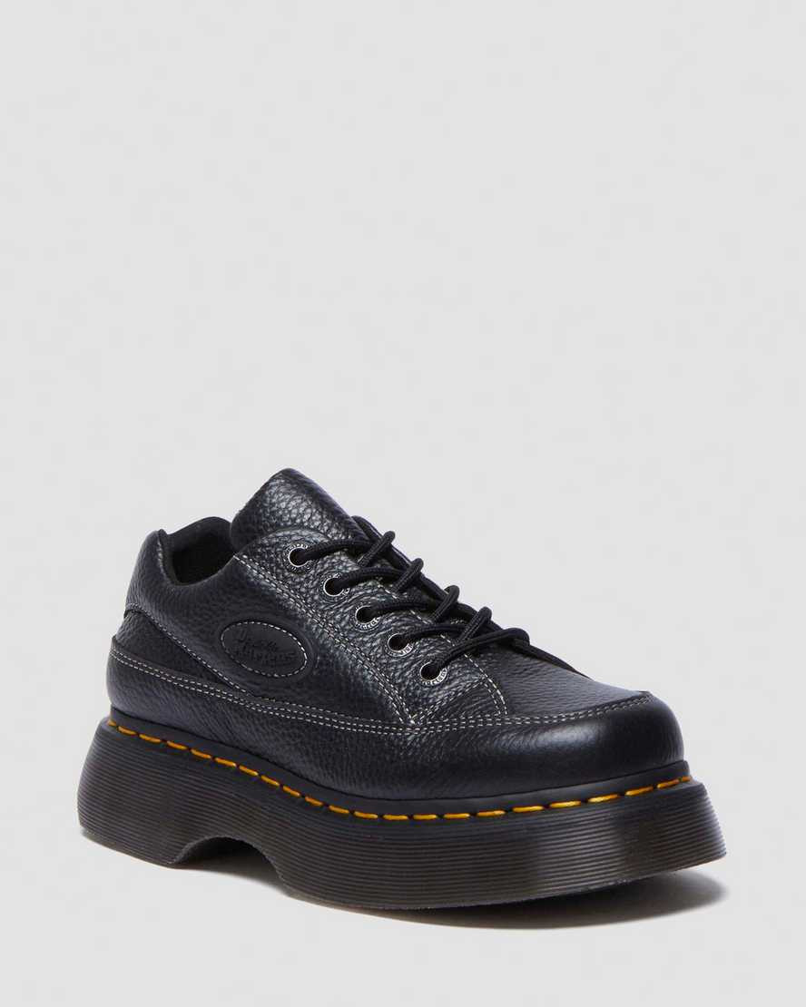 Buzz 5-eye milled nappa leather shoes | Dr. Martens