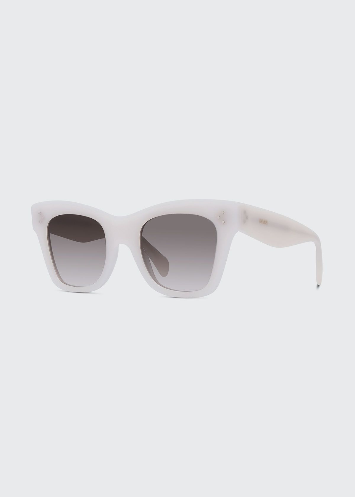 Two-Tone Gradient Cat-Eye Sunglasses, Black Pattern | Bergdorf Goodman