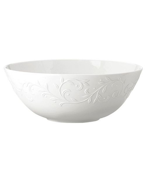 Dinnerware, Opal Innocence Carved Serving Bowl | Macys (US)