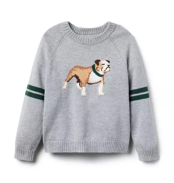 Bulldog Striped Sweater | Janie and Jack