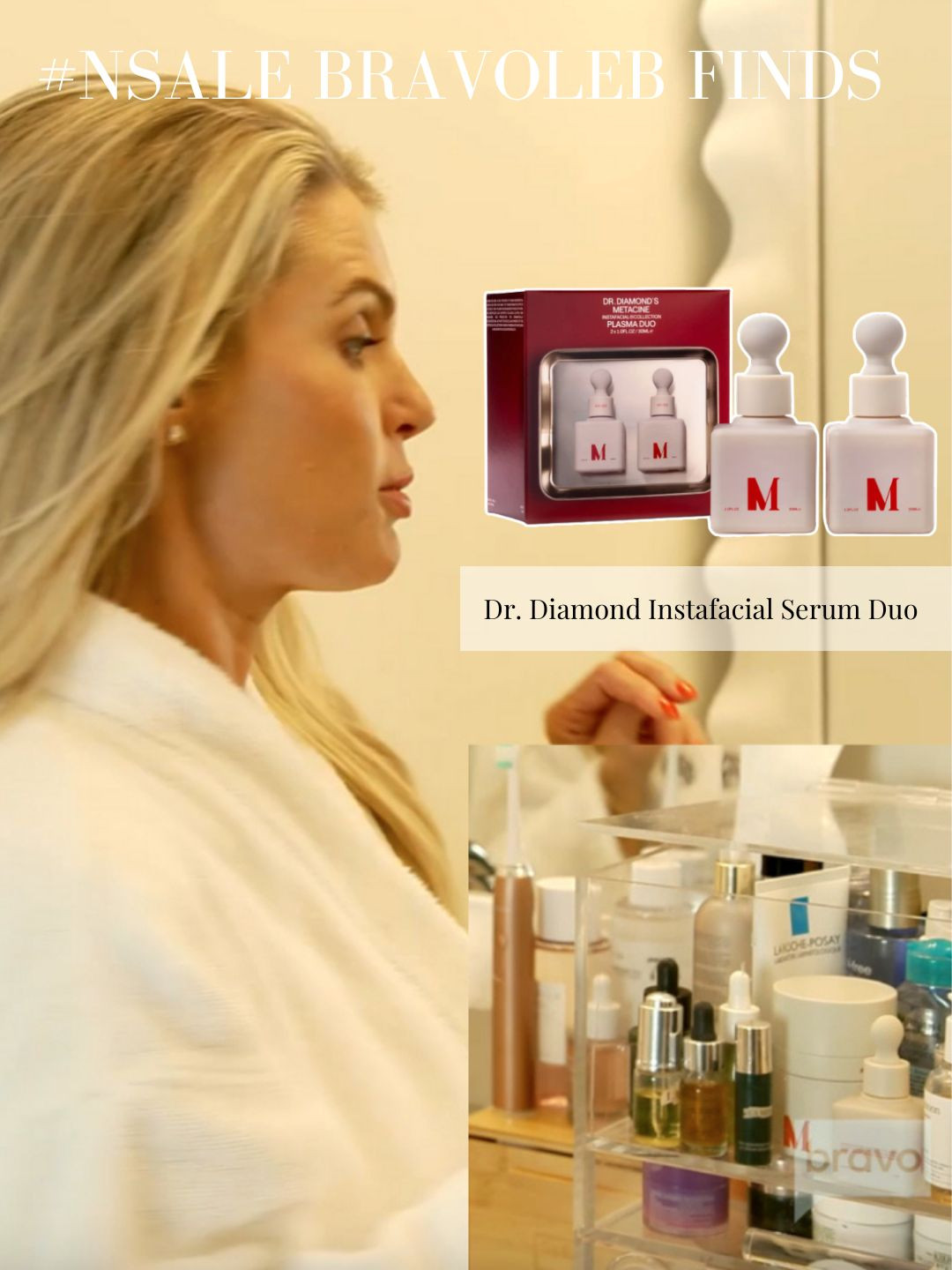 #NSALE Celeb Find / Dr. Diamond products seen on Madison LeCroy's Vanity  

 