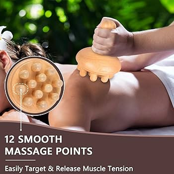Wood Therapy Massage Tools, Anti Cellulite Massager Body Scraping Lymphatic Drainage Massager,Tri... | Amazon (US)