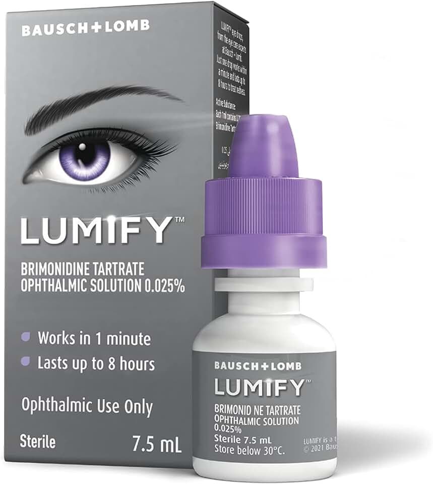 LUMIFY Redness Reliever Eye Drops 0.08 Ounce (2.5mL) | Amazon (US)