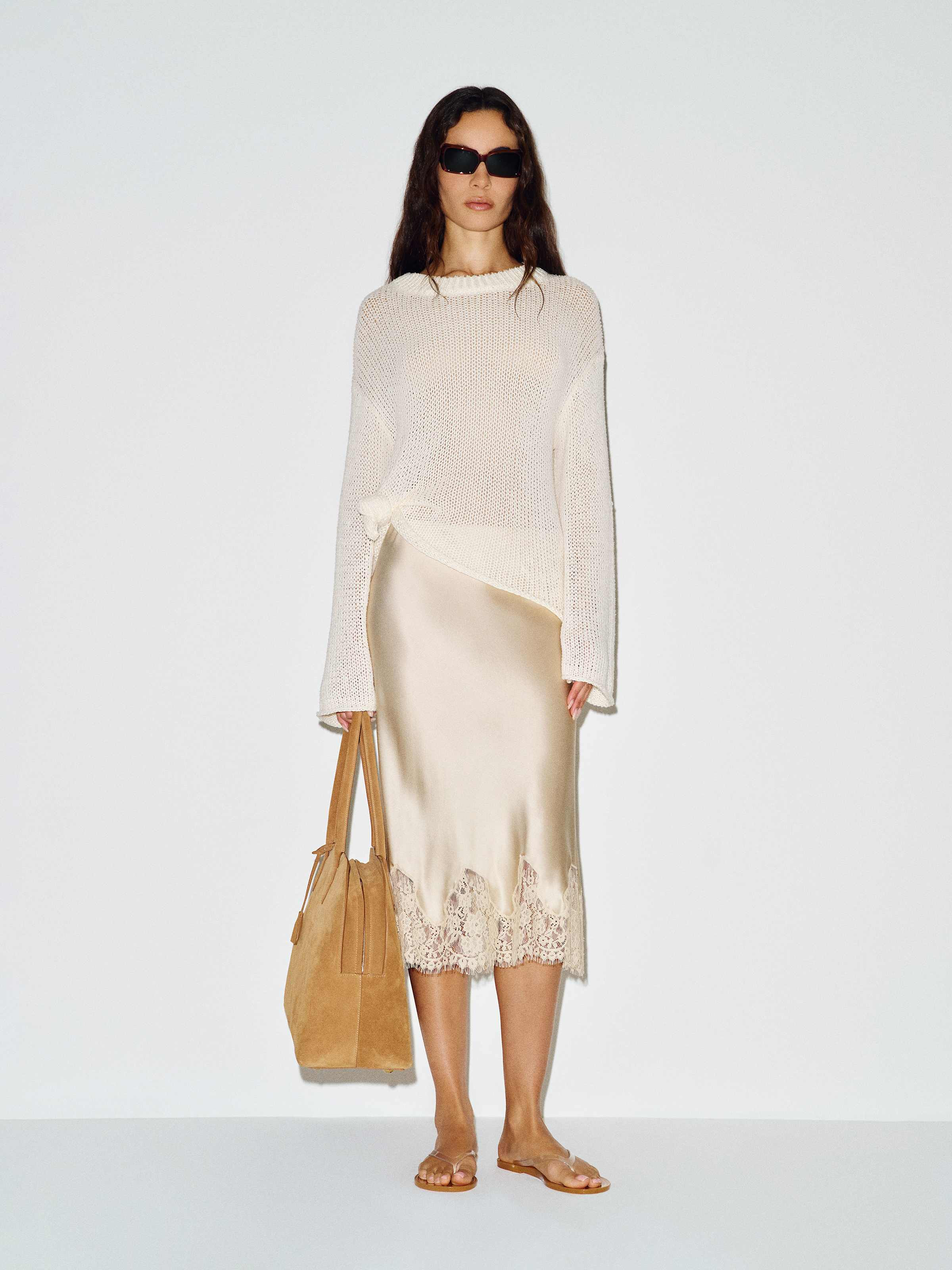 Carolina Silk Skirt | Reformation (Global)