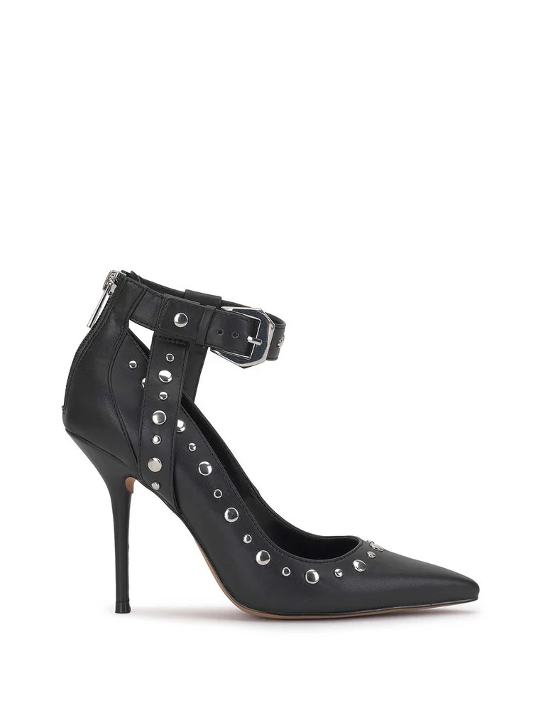 Hinjosa Ankle Strap Stiletto in Black | Jessica Simpson E Commerce