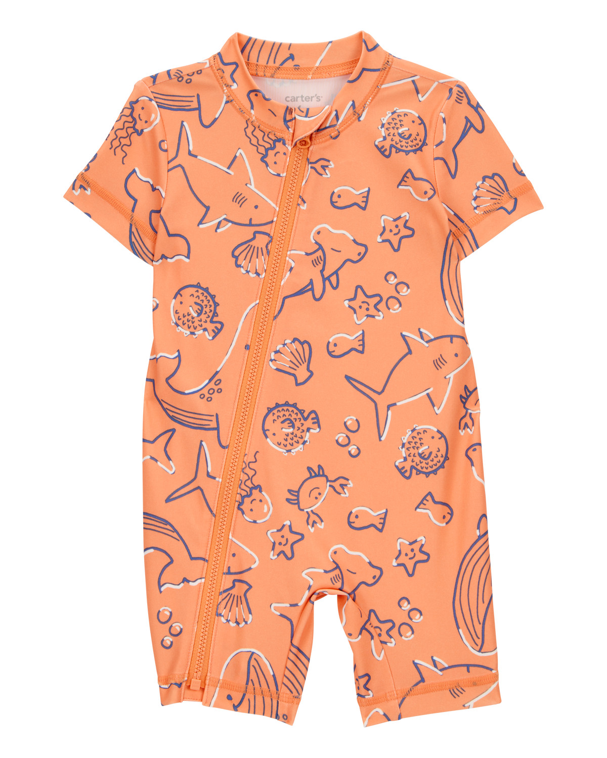 Baby 1-Piece Whale Print Rashguard - Carter's | Carter's | Carter's Inc