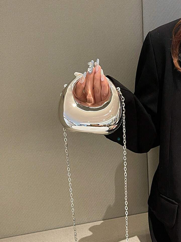 Exquisite And Fashionable Mini Handbag, Women's New Fashionable Multifunctional Acrylic Dining Bag, High-End And Fashionable Crossbody Bag | SHEIN