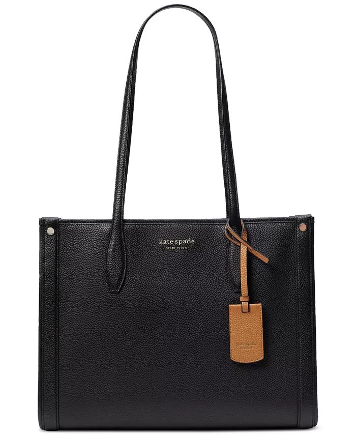 Market Pebbled Leather Tote | Macys (US)